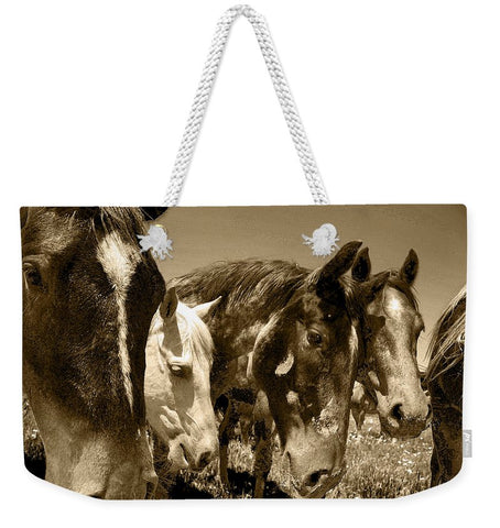 Whimsical Stallions Weekender Tote bag