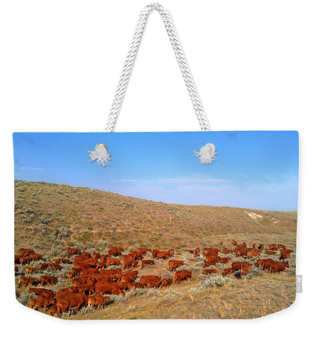 Wyoming Reds Weekender Tote bag